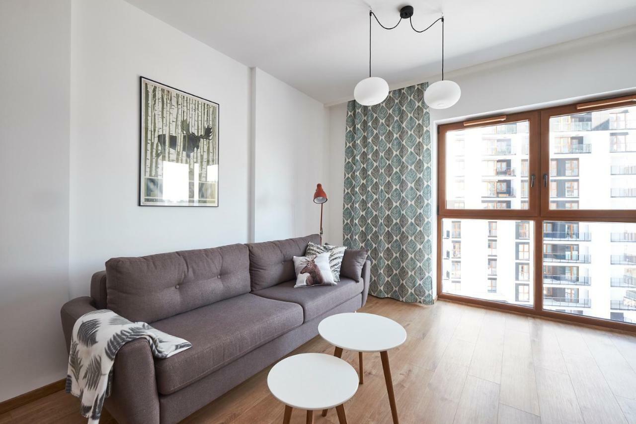 Modern Apartment In Warsaw Varsóvia Exterior foto