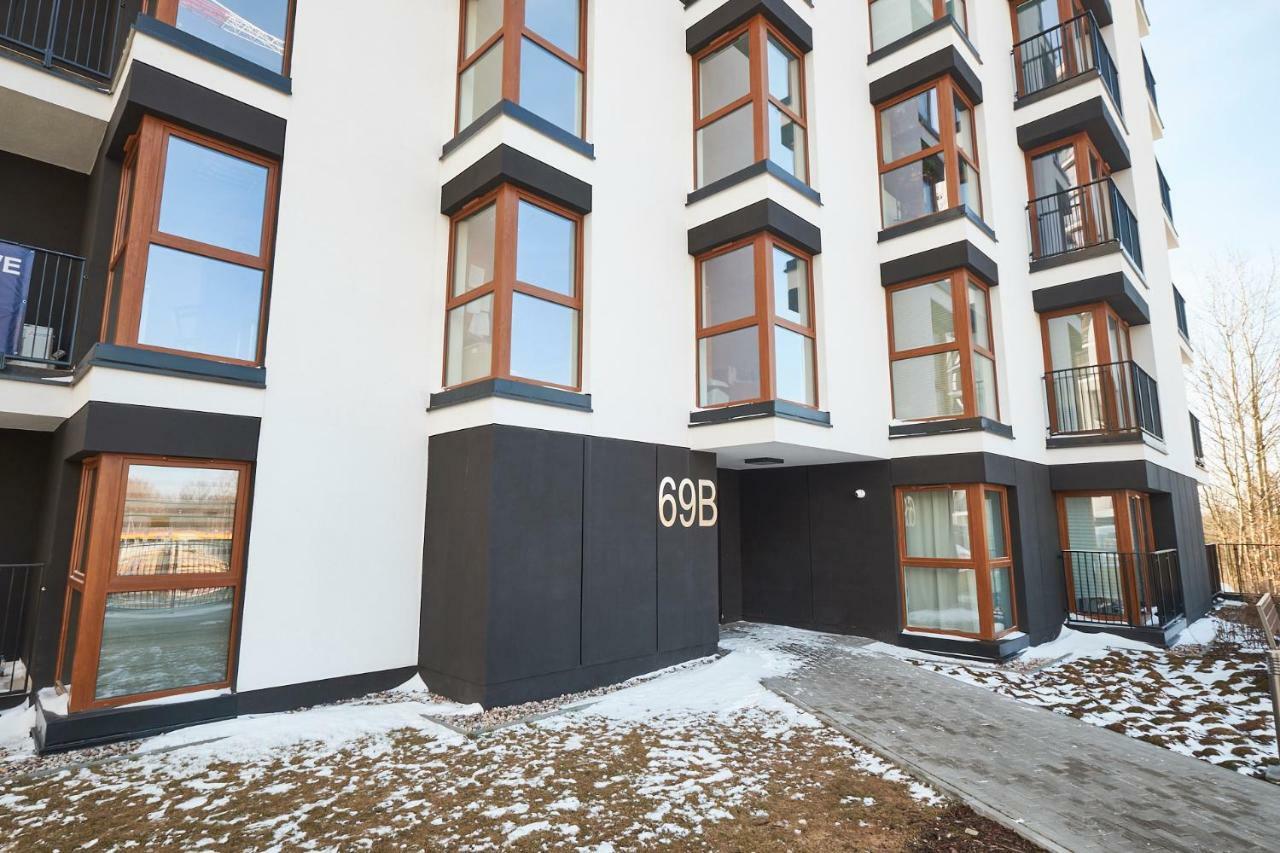 Modern Apartment In Warsaw Varsóvia Exterior foto