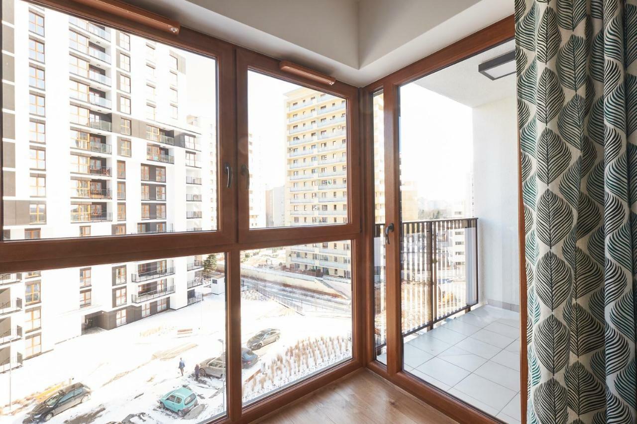 Modern Apartment In Warsaw Varsóvia Exterior foto