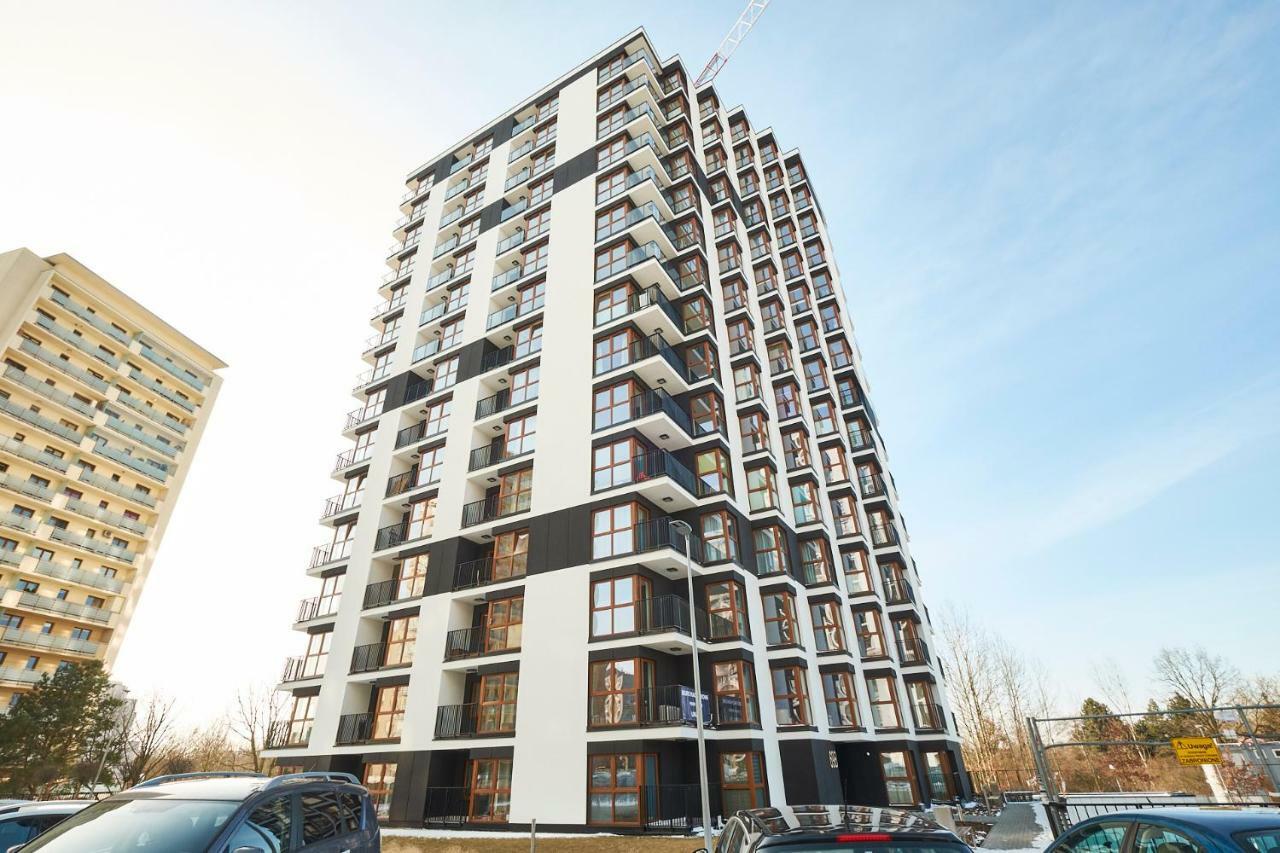 Modern Apartment In Warsaw Varsóvia Exterior foto